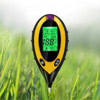 Medidor De pH Profesional De Tierra 4 En 1 Con LCD Para Jardín Y Cuidado De Plantas Medidor De Humedad Y Temperatura Intensidad De Luz Solar - details 1