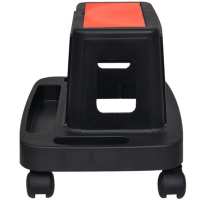 vidaXL Taburete para mecánicos giratorio con almacenamiento 150 kg - details 2