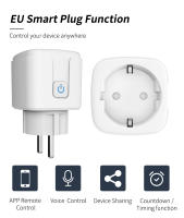 Enchufe Inteligente WiFi Tuya 16A 20A EU Con Función De Programación Y Control De Voz Compatible Con Alexa Y Google Assistant - details 7