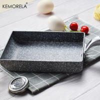 Sartén De Huevo Negro Antideslizante Japonesa De Piedra Médica Para Tamagoyaki Omelette Sartén Para Pescado Y Pan Apta Para Fogón - details 1