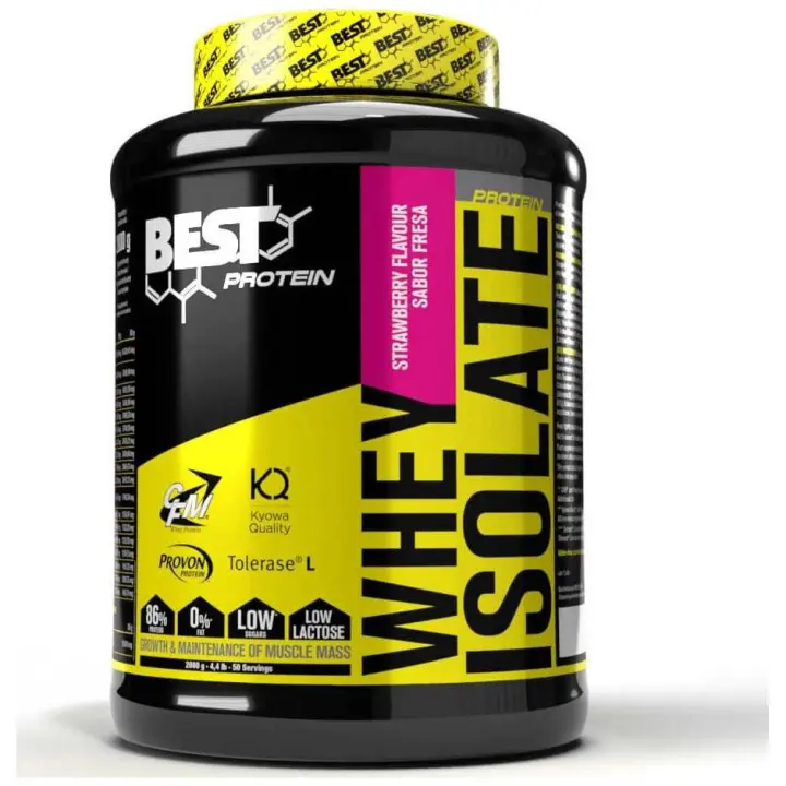 Best Protein Whey Isolate Fresa 2000G - 1