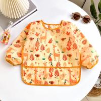 Bib De Bebé Suave Impermeable Con Mangas Largas Ajustable Para Comer Pintura Niño Y Niña Delantal De Mano Para Niños De 0 a 36 Meses - details 4