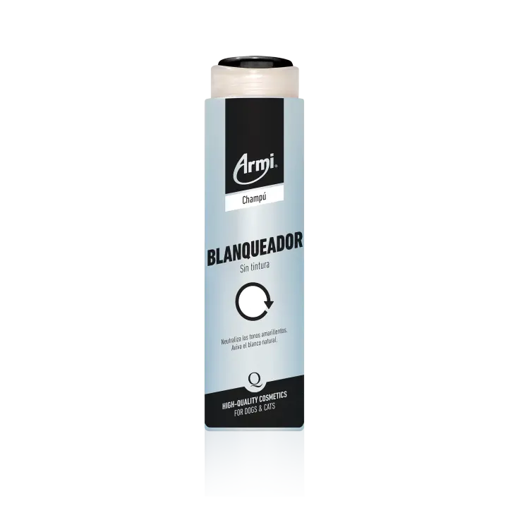 Armi Champú Blanqueador Perro - Champú Perros Blancos - Champú Blanqueador Perro - Champú Perros - 225 ml - - 1