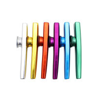 10/20 Pcs Kazoo De Metal Colorido Instrumentos Musicales Orff Flautas Diáfragma De Bocina Ligeros Para Guitarra Y Mate - details 2