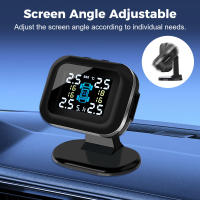 Sistema De Monitoreo De Presión De Neumáticos Para Coche Con Alarma De Seguridad Automática Y 4 Sensores Externos Wireless Mini TPMS USB - details 4