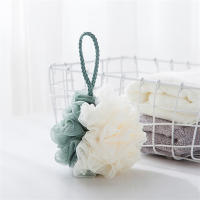 1Pc Esponja De Ducha Suave Con Red Malla Para Crear Bolitas De Jabón Exfoliante Para El Cuerpo Y Limpieza De Espalda Accesorio De Baño - details 3
