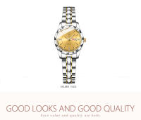 Reloj De Pulsera De Cuarzo BINBOND Para Mujer Oro Marca Top Lujo Correa De Acero Inoxidable Fecha Día Reloj Hombre Resistente Al Agua - details 7