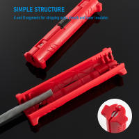 Bolígrafo Desenredador De Cable Eléctrico Rotativo Herramienta De Desmontaje De Cable Coaxial Mini Plegable De Acero Al Carbono Para Audio Y Video - details 5
