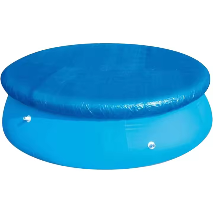 Cubierta de Piscina Redonda impermeable with Lagos de Cuerda, a prueba de Polvo, fácil de configurar para infables-Azul-305cm - 1