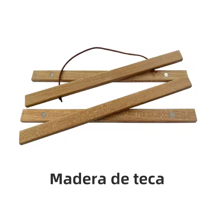 Magnetizador De Posters De Madera Natural Teak Y Pino Marco De Pintura Rollo 30x40 40x50 40x60 Negro Blanco Marco Para Fotos Y Cuadros - 1