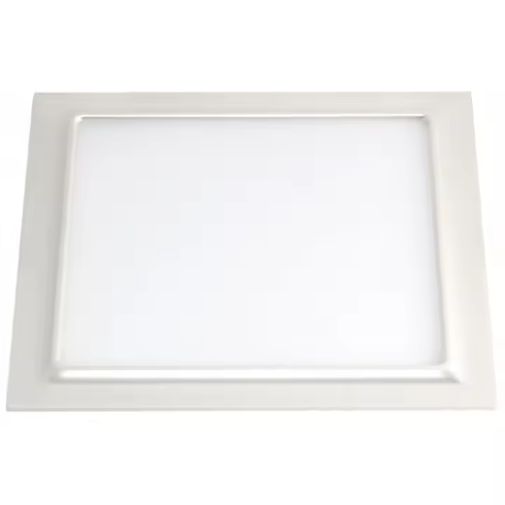 FABRILAMP Focos Empotrables LED | Downlight 16w 4000k Ventura Perla Plata 1280lm 18x18 - 1
