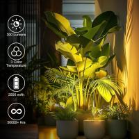 Focos interiores LED inalámbricos, suministro de energía de batería, con control remoto, faros recargables interiores, con cronómetro y luz ajustable, lámparas de pared 3ct, focos de plantas y obras de arte, iluminación clave - details 4