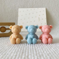 Molde De Velas De Silicona En Forma De Oso Mini Amor Para Artesanía Y Hacer Sabores a Mano Tamaño Approx. Como En La Imagen - details 4