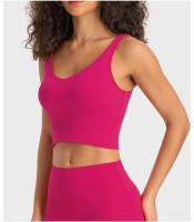 Sujetador Deportivo De Mujer SHINBENE Con Cuello En V Y Manga Larga Padded Short-sleeve Fitness Yoga Clásico Deportivo Top De Entrenamiento - details 7