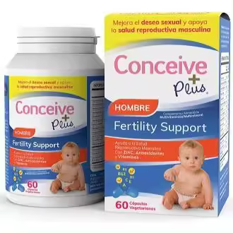 Sasmar Conceive Plus Apoyo Fertilidad Masculina 60 Cápsulas - 1