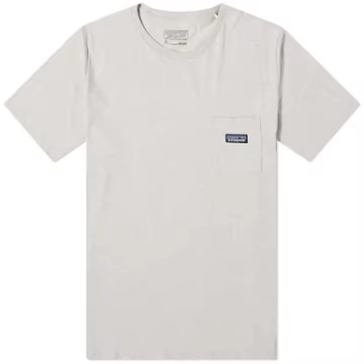 Camiseta de Manga Corta Patagonia Daily Pocket Tee para hombre en color gris - 1