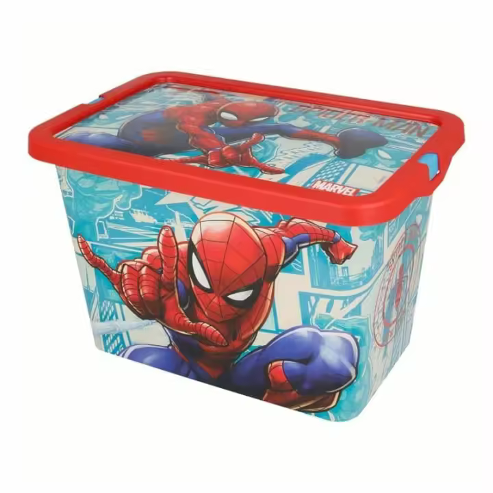 Stor Caja Pequeña de Almacenaje Spiderman de Marvel 02624 - 7l - 1