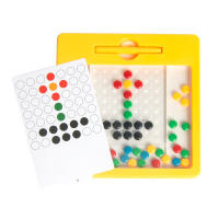 Tablero De Dibujo Magnético Para Niños Juguete Educativo Con Cuentas Magnéticas Coloridas Entrenamiento De Motricidad Finas Juego De Rompecabezas Para Educar a Niños Entre 3-6 Años - details 7