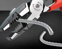 Alicates Aislados LAOA Con Punta De Agujas Y Corte De Alambre Crimpado Y Cortador De Cable Resistente a La Voltaje 1000V Para Electricista - details 9
