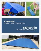 Toldo Reforzado Impermeable con Ojales 90gr - Patio, Balcón, Camping, Terraza - details 0