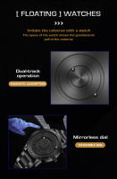 Reloj De Pulsera De Cuarzo Para Hombre FOXBOX Diseño De Cráneo Lujo Acero Inoxidable Deportivo Militar Resistente Al Agua Estilo Casual - details 1