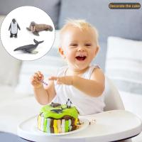 Modelos Decorativos De Animales Marinos Simulados 12 Piezas Incluyen Mantas Tiburones Blancos Walruses Ballenas Jorobadas Manaties Y Pingüinos Para Jardín - details 3