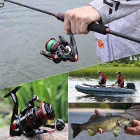 Carrete De Pesca Sougayilang 2000-7000 Aluminio 13+1BB Spool Max Drag 15kg Con Línea De Pesca 500m Para Oceanos Ríos Y Lago - details 15