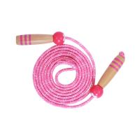 Cuerda de Salto para niños, Cuerda de Salto de Algodón ajustable de 7 pies with Mango de Madera para niños y niños Fitness ejercicio at Aire Libre - details 0