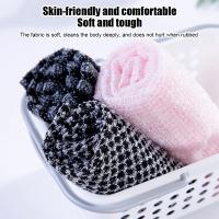 Toalla De Baño Japonesa Exfoliante Con Esponja De Cuerpo Accesorios De Baño Toalla De Nylon Peine De Espalda Microfibra Tejida Poliéster/Celulosa - details 2