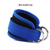 Strap De Ankle Ajustable Para Fitness Con D-Ring Soporte De Cuff Para Ejercicios De Pierna En El Gimnasio Con Hebilla Seguridad Abductores Deportes Guardia - details 11