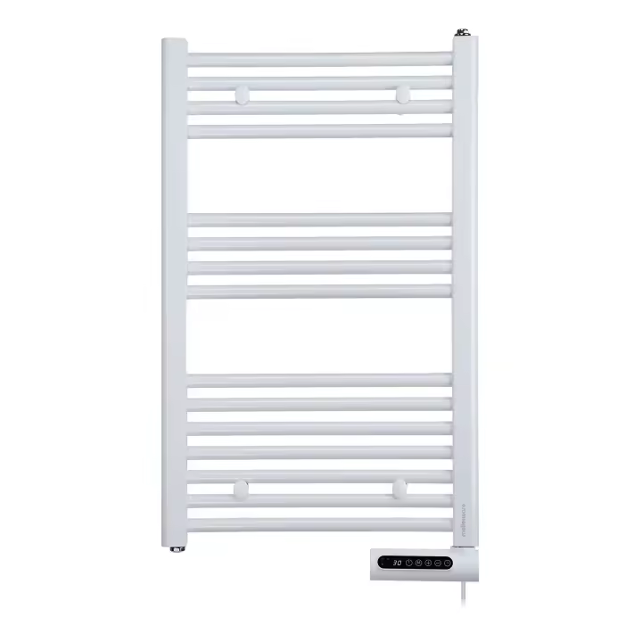 Mellerware - Toallero eléctrico radiador bajo consumo para baño, programable 3 Modos , secado toallas función ventana abierta - 1