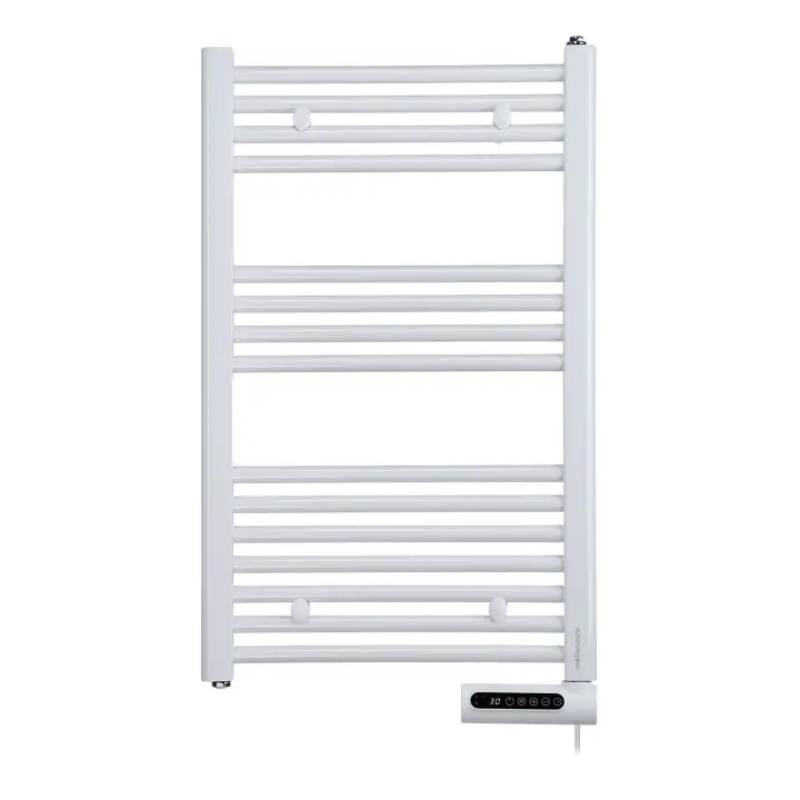Mellerware - Toallero eléctrico radiador bajo consumo para baño, programable 3 Modos , secado toallas función ventana abierta - 1