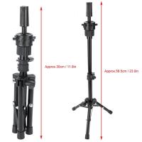 Soporte de tripode ajustable, mini soporte para Cabeza de entrenamiento, soporte para maniquí, soporte para Peluca ajustable, soporte para peluquería - details 1