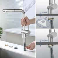 Grifo Extraible X207S Ducha | Fregadero Caño Alto - details 4