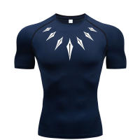 Camiseta De Compresión Para Hombre Anime Fitness Running En Gimnasio T-Shirt Deportiva Secado Rápido Top Para Verano - details 2