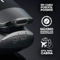 ghd unplugged - plancha de pelo profesional inalámbrica con tecnología dual - zone Negro - details 5