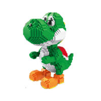 Juguetes Educativos De Dinosaurios Anime Para Niños Bloques De Construcción De Anime Regalo Para Niños En Navidad - details 1