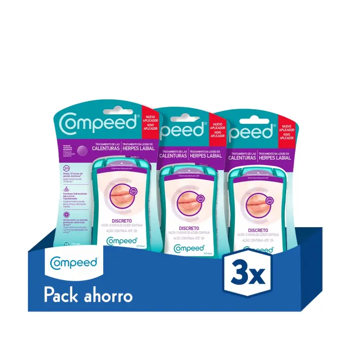 COMPEED Herpes 15 uds - pack x3 - 1