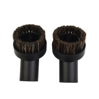2pcs Cepillo De Pelo De Caballo Redondo Para Aspiradora Herramienta De Limpieza Partes De La Aspiradora Cepillo De Polvo Con Diámetro Interno De 32mm - details 15