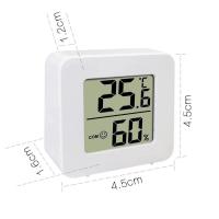 Termómetro Y Higrómetro Digital LCD Mini De Alta Precisión Para El Hogar Medidor De Temperatura Y Humedad - details 1