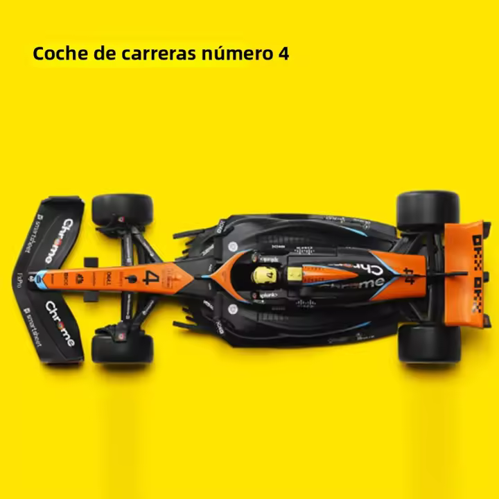 McLaren F1 MCL60 Miniatura De Coche De Metal 1:24 Con Girado De Ruedas Delanteras Juguetes De Coche Deportivo a Escala Para Niños Regalos Con Neumáticos De Goma - 1