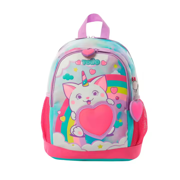 Totto Mochila Infantil  Sweety  -Dimensiones:23 x 30 x 11 cm-Material: poliester - 1