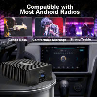 Amplificador DSP Para Coche Hi-Fi Booster De Audio Con Procesamiento Digital Para Altavoz Y Subwoofer Potencia Radio Estéreo Android Negro - details 2