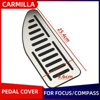 Cubierta De Placa Para Pedales De Pie Para Coche Ford Focus Fiesta Mondeo Escape S-Max C-Max Jeep Compass 17-20 Pieza - details 0