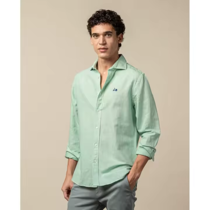 Camisa Lissome Li-Co Verde Agua - Scotta - 1