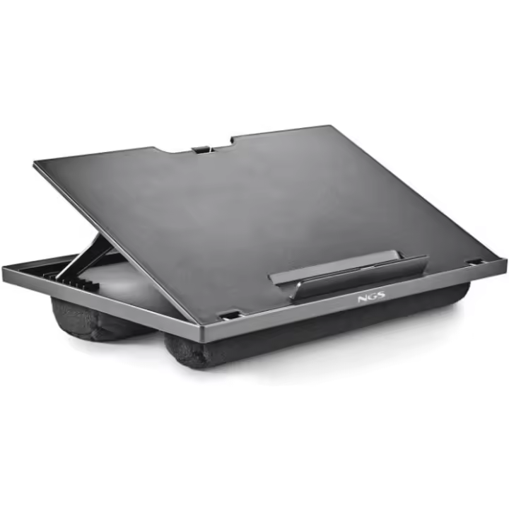NGS Lapnest Soporte Acolchado Negro para Portátil hasta 15.6 - 1