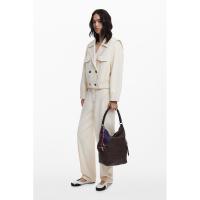 Bolsos sport de mujer DESIGUAL WAKP29 6009 MOCHILA HALF LOGO ARICA CHOCO 37301 25I - details 1