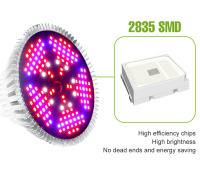 Bombilla LED De Cultivo 150W E27 Espectro Completo Para Plantas Vegetales Flores Semillas Cultivo En Hydroponia Caja De Cultivo AC85-265V - details 2