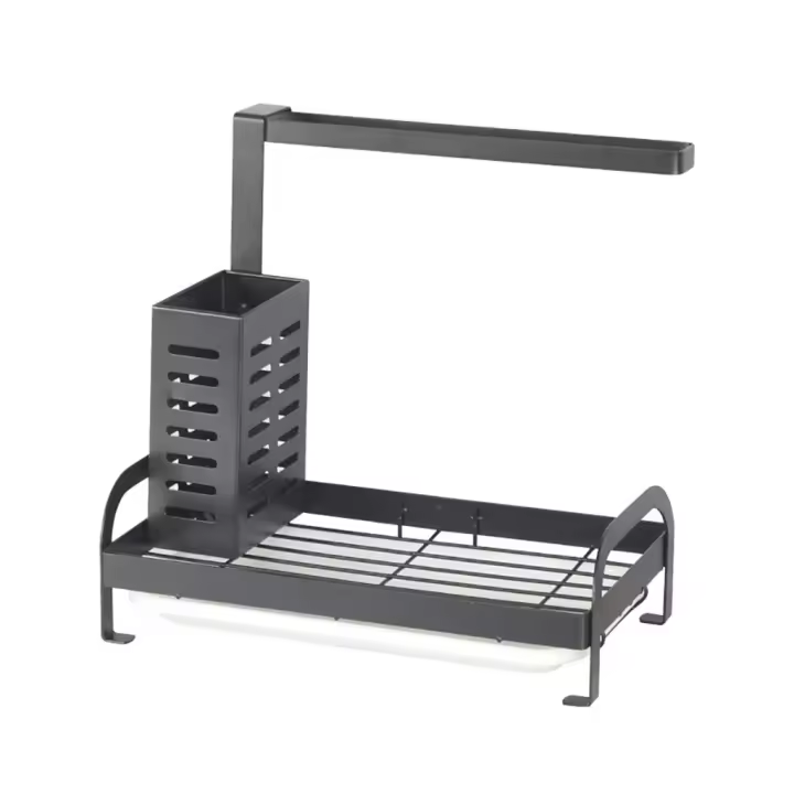 Organizador de cocina de Maple inoxidable (Negro, S) - 1