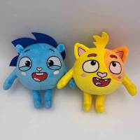 Juego De 4 Peluches De 24cm Anime Bebé Zoo Gato Rinoceronte Erizo Juguetes Suaves De Animales Para Niños Regalos De Cumpleaños Y Navidad - details 3